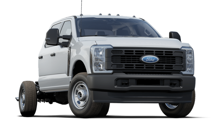 2025 White Ford Super Duty F-350 SRW XL 4X4 Truck